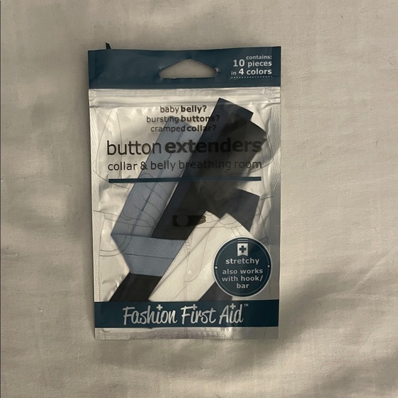 FREE WITH PURCHASE OF MATERNITY ITEM. Button Extenders - Picture 1 of 3
